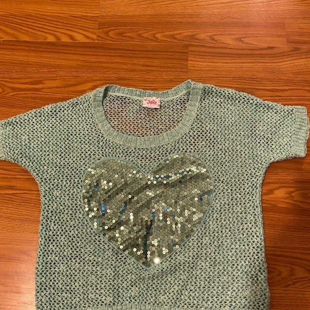 Justice Summer Sweater size 12 (DO)